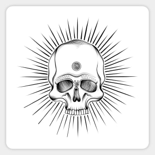 Sacred Skull Sticker